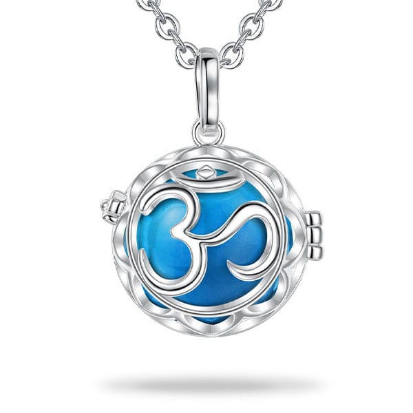 Aum Buddha Pendant Necklace