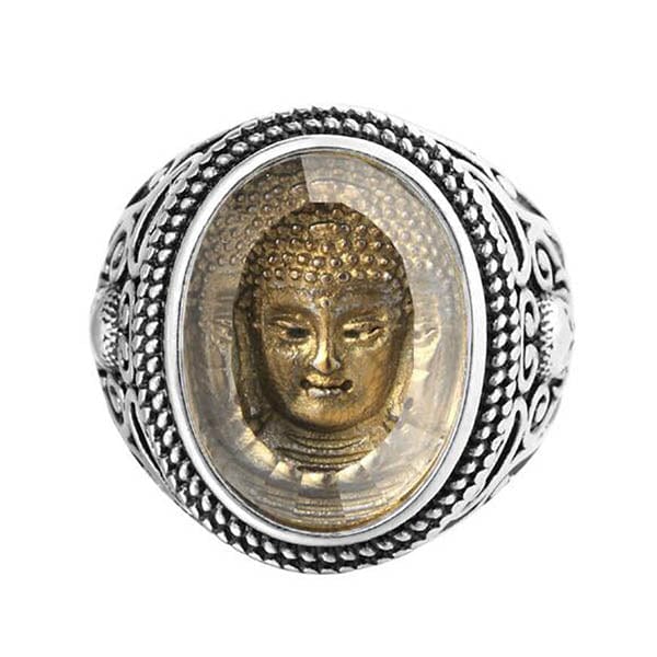 Big Buddha Head Ring