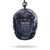 Black Jade Buddha Pendant