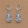 Buddha Earrings Silver