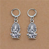 Buddha Earrings Silver