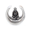 Buddha Semicircle Earrings