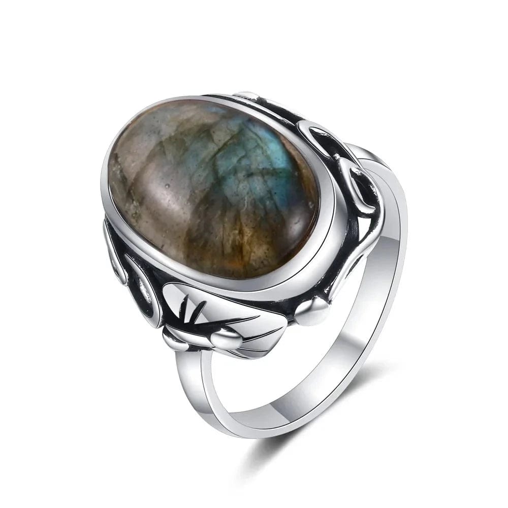 Sterling Silver Rings Gemstones