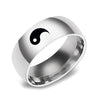 Yin Yang Buddha Ring